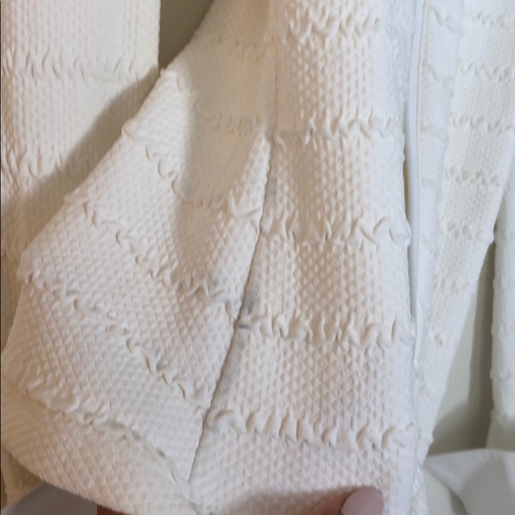 RAYURE PARIS white blouse zipper open - Picture 3 of 8